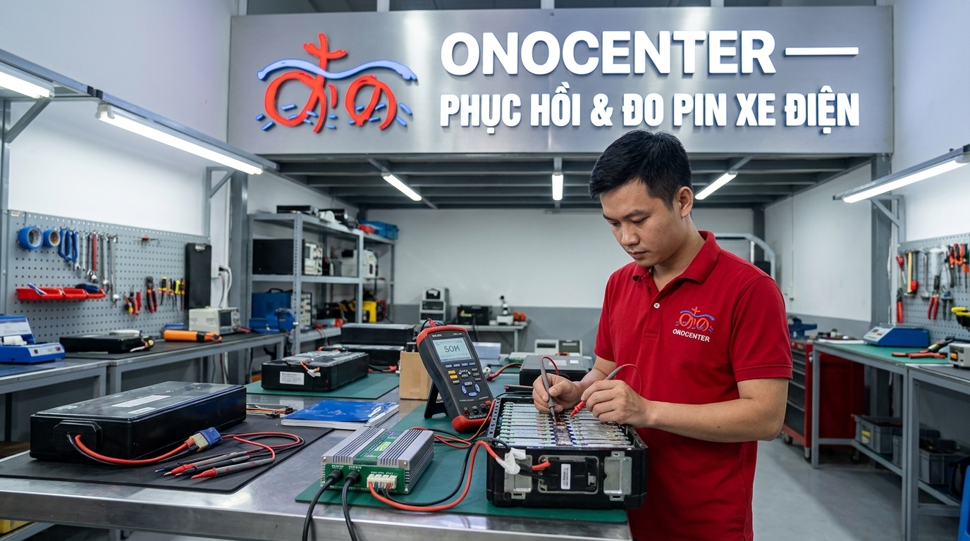 Pin Xe Máy Điện Bị Chai — 7 Dấu Hiệu Nhận Biết & Kiểm Tra SOH